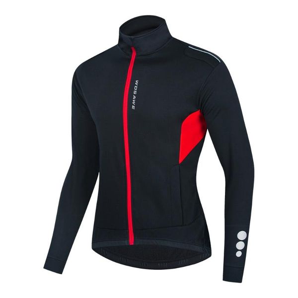 racing jackets wosawe cycling jacket winter windproof water repellet reflective warm men women mountain bike mtb long jersey, Black;red
racing jackets wosawe cycling jacket winter windproof water repellet reflective warm men women mountain bike mtb long jersey, Black;red