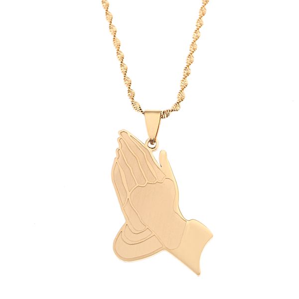 stainless steel the praying hands pendants necklaces trendy hip hop jewelry, Silver
stainless steel the praying hands pendants necklaces trendy hip hop jewelry, Silver