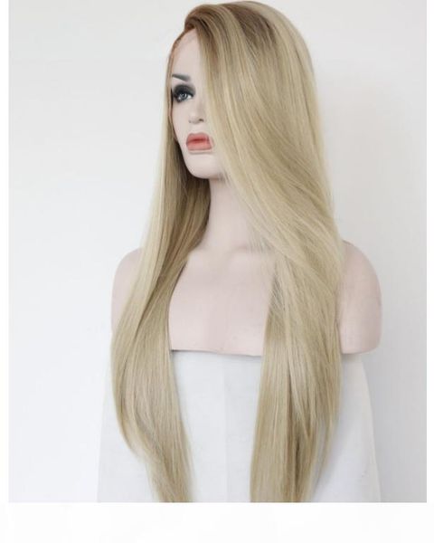 2021 lace chemical fiber wigs before wigs gradual discoloration of european and american ladies, long straight hair, chemical fiber high tem, Black
2021 lace chemical fiber wigs before wigs gradual discoloration of european and american ladies, long straight hair, chemical fiber high tem, Black