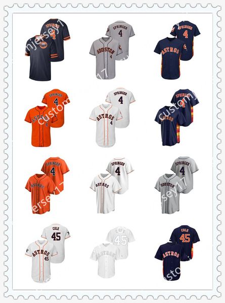 men women youth houston astros 4 george springer 45 gerrit cole 2020 #00 player custom jerseys baseball jersey, Black
men women youth houston astros 4 george springer 45 gerrit cole 2020 #00 player custom jerseys baseball jersey, Black