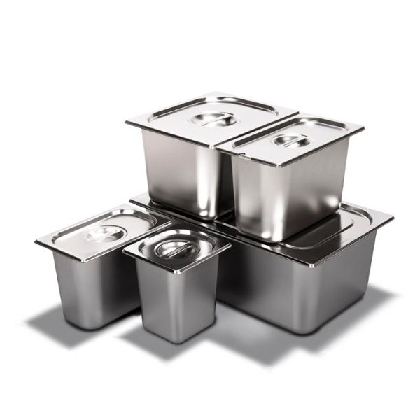 dishes & plates stainless steel steam table water pan with lid, for warmer buffet server parties, restaurants, catering supply
dishes & plates stainless steel steam table water pan with lid, for warmer buffet server parties, restaurants, catering supply