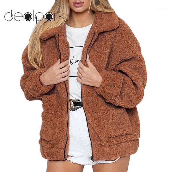 winter women warm plus size faux fur solid jacket fluffy teddy bear fleece zipper pockets long sleeve coat casual street wear1, Black
winter women warm plus size faux fur solid jacket fluffy teddy bear fleece zipper pockets long sleeve coat casual street wear1, Black
