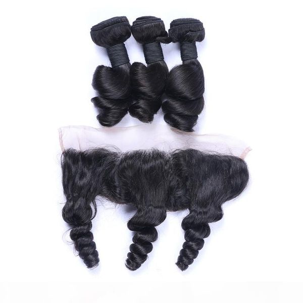 loose wave brazilian virgin human hair weave with frontal loose wavy 13x4 full lace frontal closure with bundles deals 4pcs lot, Black;brown
loose wave brazilian virgin human hair weave with frontal loose wavy 13x4 full lace frontal closure with bundles deals 4pcs lot, Black;brown