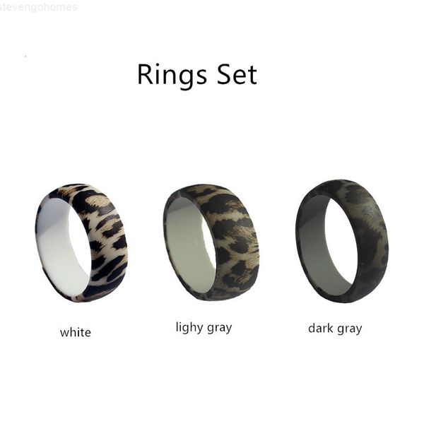 engagement leopard outdoor silicone band business working rings comfortable sports rubber wedding ring, Silver
engagement leopard outdoor silicone band business working rings comfortable sports rubber wedding ring, Silver