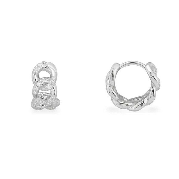 hoop & huggie sljely fashion solid 925 sterling silver white small chain link earrings micro zirconia for women october jewelry, Golden;silver
hoop & huggie sljely fashion solid 925 sterling silver white small chain link earrings micro zirconia for women october jewelry, Golden;silver