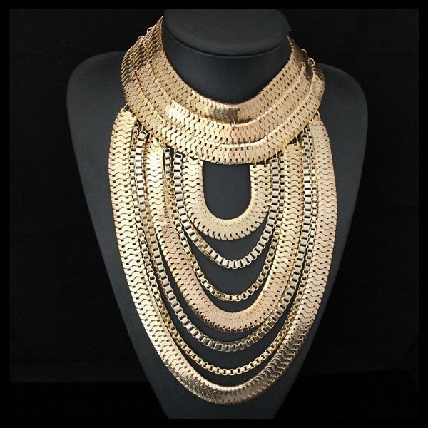cirgen fashion body gothic 6 colors snake chunky multi layer chain handmade statement choker bijoux necklace women jewelry,c13 y200730, Silver
cirgen fashion body gothic 6 colors snake chunky multi layer chain handmade statement choker bijoux necklace women jewelry,c13 y200730, Silver