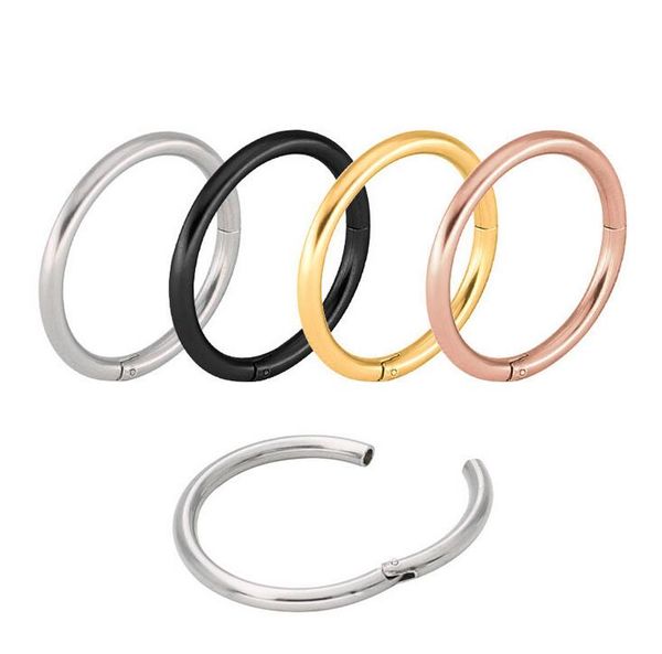 charm women stainless steel cartilage tragus retainer septum piercing nose hoop clicker ring body piercing party jewelry gifts, Silver
charm women stainless steel cartilage tragus retainer septum piercing nose hoop clicker ring body piercing party jewelry gifts, Silver