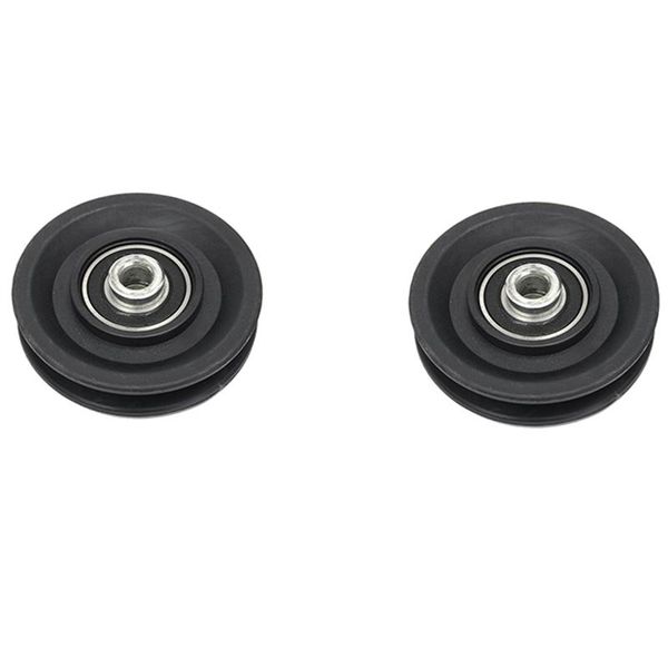 2pcs 90mm wearproof nylon bearing pulley wheel cable gym universal fitness equipment part bearing pulley
2pcs 90mm wearproof nylon bearing pulley wheel cable gym universal fitness equipment part bearing pulley