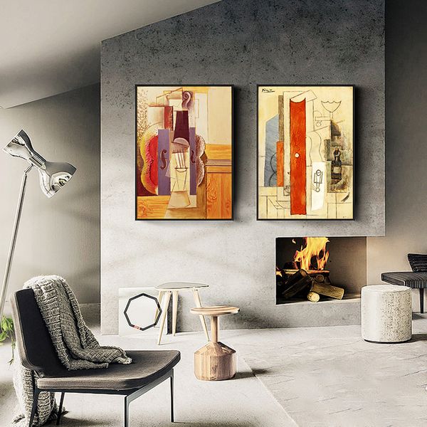 nordic decorative abstract violin wall art canvas painting prints picasso master posters for living room morden home decor
nordic decorative abstract violin wall art canvas painting prints picasso master posters for living room morden home decor