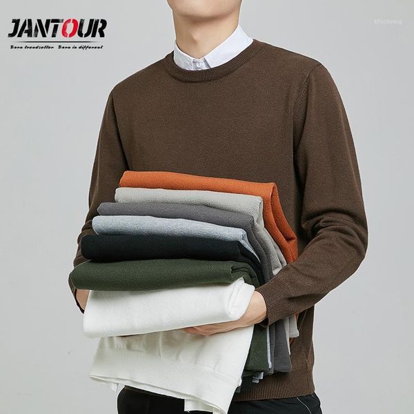 jantour 2020 new winter thick pullover men o-neck solid color long sleeve warm sweaters men men's sweater pull male clothing1, White;black
jantour 2020 new winter thick pullover men o-neck solid color long sleeve warm sweaters men men's sweater pull male clothing1, White;black
