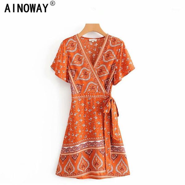 vintage chic women hippie floral print cross v-neck bohemian mini dress summer ladies short sleeve sashes boho dresses vestidos1, Black;gray
vintage chic women hippie floral print cross v-neck bohemian mini dress summer ladies short sleeve sashes boho dresses vestidos1, Black;gray