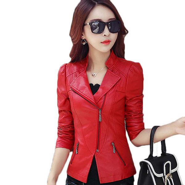women's leather & faux fashion pu jacket women soft coat short slim black motorcycle jackets 2021 spring autumn plus size 5xl 6xl
women's leather & faux fashion pu jacket women soft coat short slim black motorcycle jackets 2021 spring autumn plus size 5xl 6xl