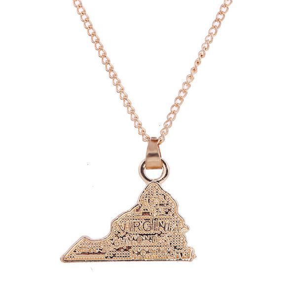 plated card wholesale dogeared choker with necklace gold virginia map pendant necklaces for women fashion jewelry
plated card wholesale dogeared choker with necklace gold virginia map pendant necklaces for women fashion jewelry