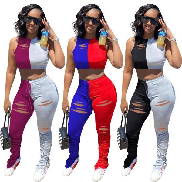 women's tracksuits 68l6200 autumn summer women tank navel hole two piece set and split pants tracksuit sweatsuit outfits, Gray
women's tracksuits 68l6200 autumn summer women tank navel hole two piece set and split pants tracksuit sweatsuit outfits, Gray