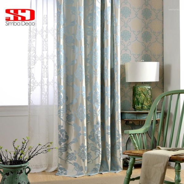 curtain & drapes fabric european blackout curtains for living room jacquard damask blue luxury bedroom kitchen blinds window panel1
curtain & drapes fabric european blackout curtains for living room jacquard damask blue luxury bedroom kitchen blinds window panel1
