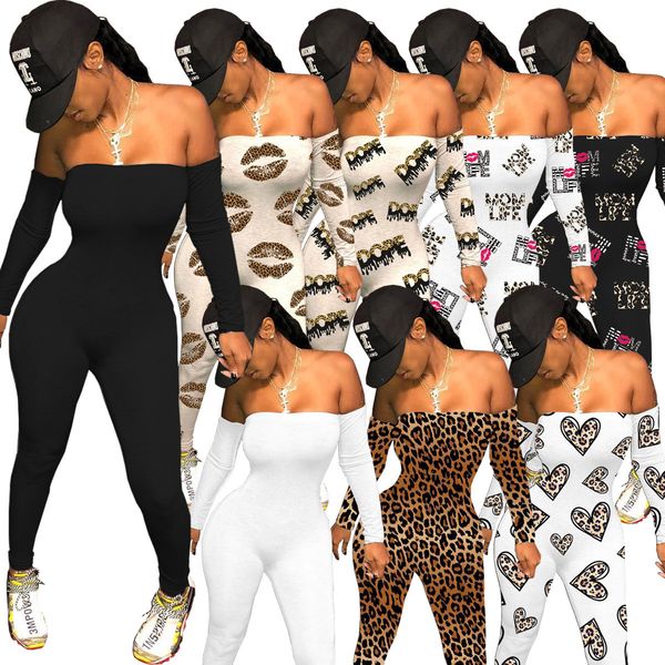 women jumpsuits designer 2021 slim love pattern letters leopard printed valentine day one word collar ladies new fashion rompers, Black;white
women jumpsuits designer 2021 slim love pattern letters leopard printed valentine day one word collar ladies new fashion rompers, Black;white