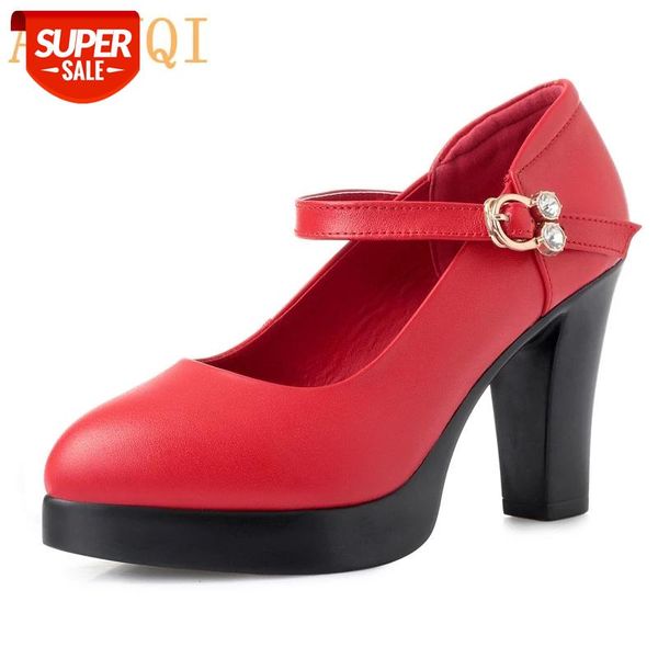 aiyuqi women sutumn shoes 2020 new women high heel platform genuine leather fashion red wedding shoe office shoes #dk15
aiyuqi women sutumn shoes 2020 new women high heel platform genuine leather fashion red wedding shoe office shoes #dk15