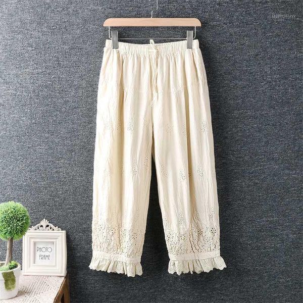 women's pants & capris hollow embroidery cotton wide leg elastic waist loose casual dress1, Black;white
women's pants & capris hollow embroidery cotton wide leg elastic waist loose casual dress1, Black;white