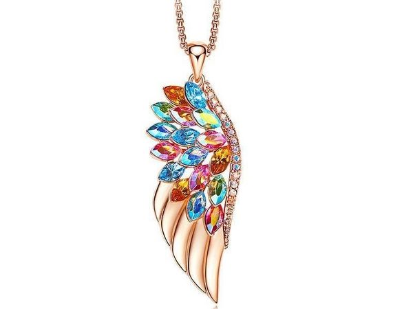 cross-border west dell europe and the united states new fashion wing pendant necklace using crystal elements11, Silver
cross-border west dell europe and the united states new fashion wing pendant necklace using crystal elements11, Silver