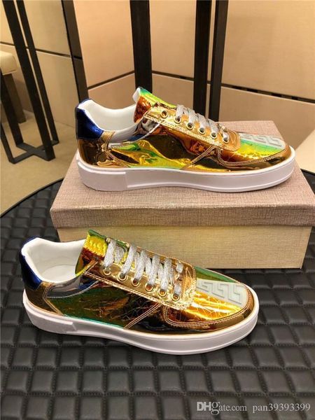 new men's aristocratic leather tide shoes color matching elegant and cool sports shoes size: 38-45
new men's aristocratic leather tide shoes color matching elegant and cool sports shoes size: 38-45