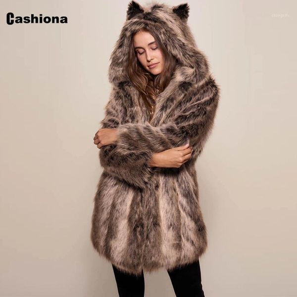 cashiona 2021 women faux fur coats fashion cardigan long outerwear female luxury hooded long sleeve winter warm jacket clothing1, Black
cashiona 2021 women faux fur coats fashion cardigan long outerwear female luxury hooded long sleeve winter warm jacket clothing1, Black