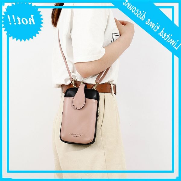 yueqiankai new creative fashion women's one shoulder mobile phone bag trend color contrast
yueqiankai new creative fashion women's one shoulder mobile phone bag trend color contrast