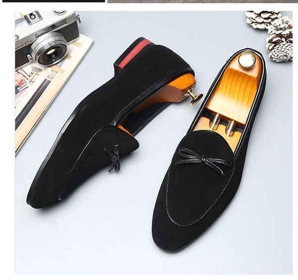 european summer mens pointed toe dress shoes plus size slip on suede shoes loafers office men zapatos hombre vestir, Black
european summer mens pointed toe dress shoes plus size slip on suede shoes loafers office men zapatos hombre vestir, Black