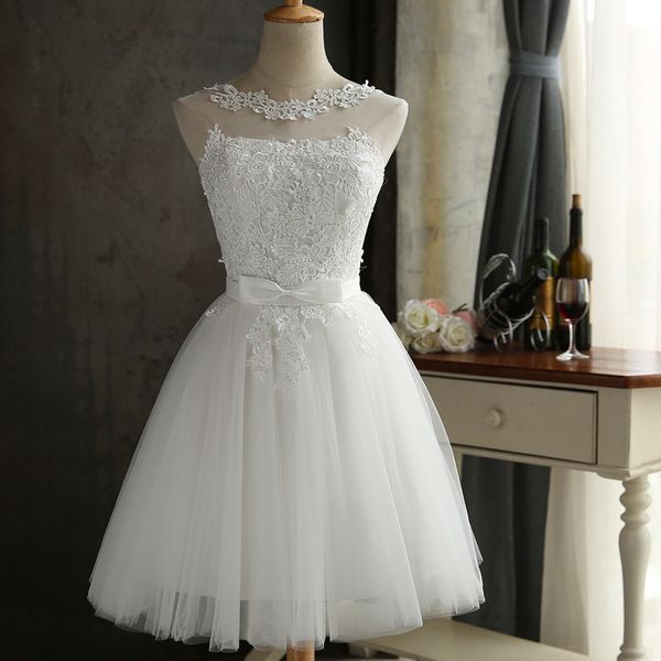 ball gown sleeveless knee-length champagne grey red gold white lace guest wedding party dress bridesmaid dresses short creme, White;pink
ball gown sleeveless knee-length champagne grey red gold white lace guest wedding party dress bridesmaid dresses short creme, White;pink