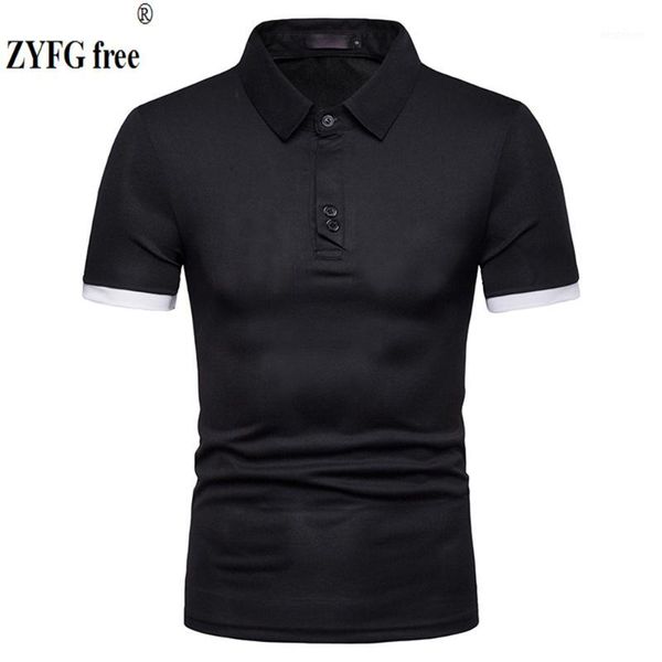 men's polos zyfg brand men's casual shirts pure color tide short-sleeved shirt blouse straight breathable male1, White;black
men's polos zyfg brand men's casual shirts pure color tide short-sleeved shirt blouse straight breathable male1, White;black