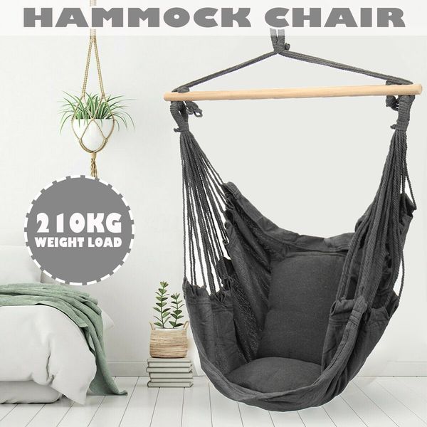 210kg hammock chair outdoor indoor dormitory bedroom yard for child swinging hanging single safety chair hammock 1009
210kg hammock chair outdoor indoor dormitory bedroom yard for child swinging hanging single safety chair hammock 1009