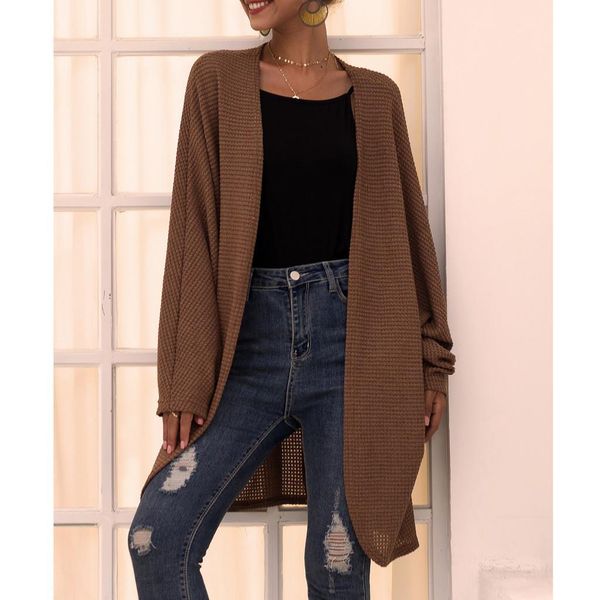 new fashion womens autumn winter daily ladies knit cardigan jacket long bat sleeve loose cover coat outerwear f1, White;black
new fashion womens autumn winter daily ladies knit cardigan jacket long bat sleeve loose cover coat outerwear f1, White;black