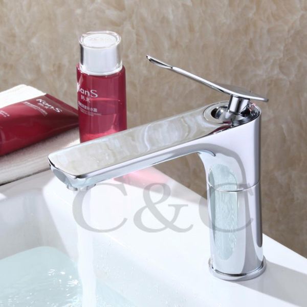 modern bathroom products chrome finish and cold water basin faucet mixer,single handle water tap 5101
modern bathroom products chrome finish and cold water basin faucet mixer,single handle water tap 5101