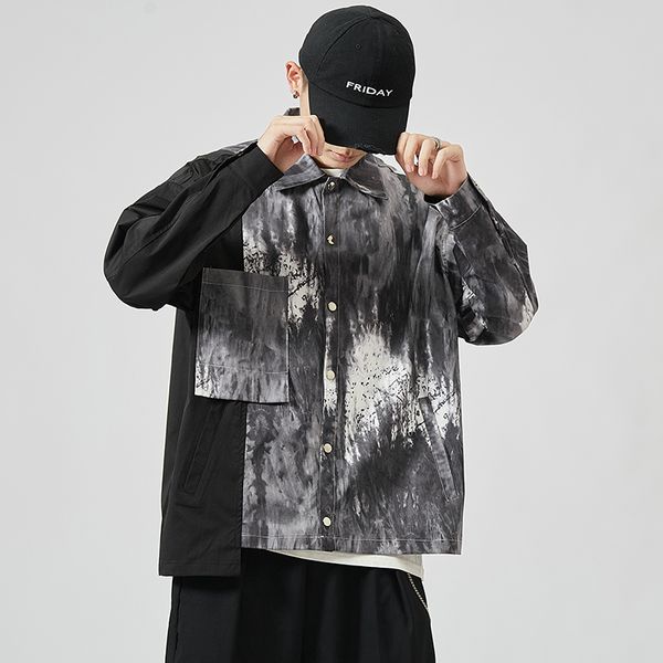 2021 new janpan style bigger pocket black spring autumn jacket men's streetwear clothes plus asian oversize m-5xl qxxd, Black;brown
2021 new janpan style bigger pocket black spring autumn jacket men's streetwear clothes plus asian oversize m-5xl qxxd, Black;brown