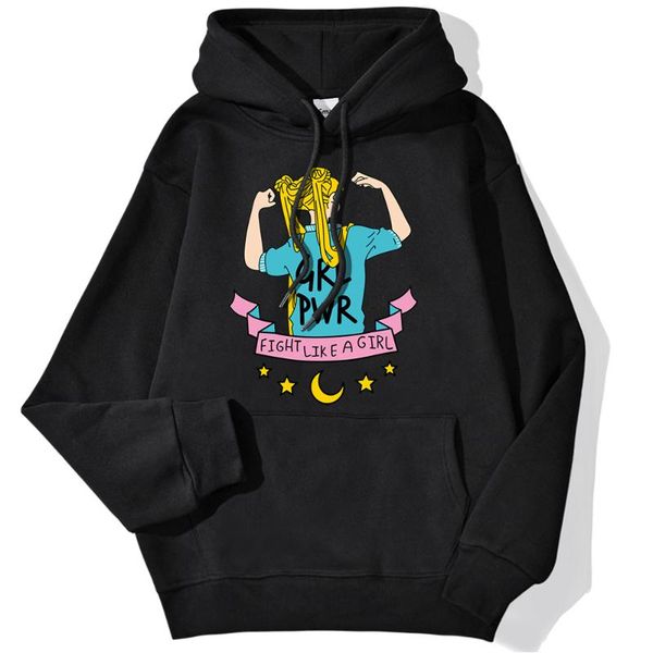 sailor moon fight like a девочка печати мужская толстовка мода crewneck толстовки осень crewneck одежда повседневная сгущаться мужской hoody, Black
sailor moon fight like a девочка печати мужская толстовка мода crewneck толстовки осень crewneck одежда повседневная сгущаться мужской hoody, Black