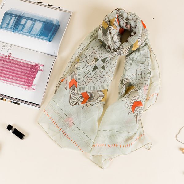 new ladies scarf geometric print sweet style widened windproof shawl travel vacation sunscreen shawl beach towel, Blue;gray
new ladies scarf geometric print sweet style widened windproof shawl travel vacation sunscreen shawl beach towel, Blue;gray