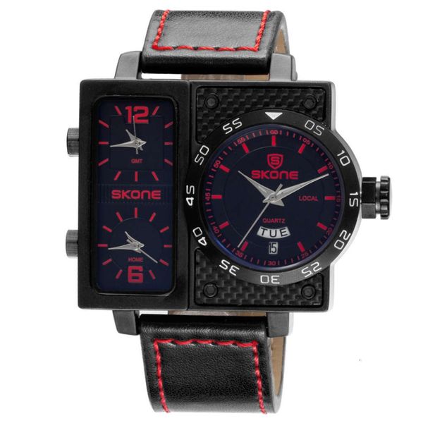 dial time and space personality large multi time zone watch men's belt waterproof quartz watch, Slivery;brown
dial time and space personality large multi time zone watch men's belt waterproof quartz watch, Slivery;brown