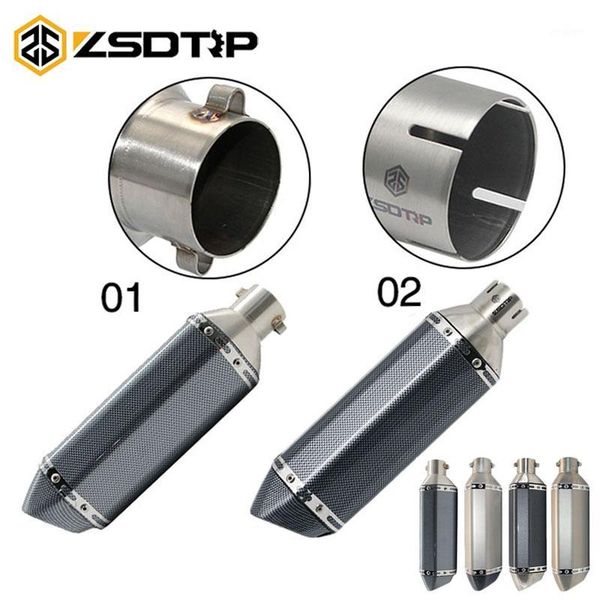 exhaust pipe zsdtrp 51mm universal motorcycle akrapovic muffler fit most motorbike scooter atv dirt bike for cbr250 r1 r3 fz16 cb650f1 
exhaust pipe zsdtrp 51mm universal motorcycle akrapovic muffler fit most motorbike scooter atv dirt bike for cbr250 r1 r3 fz16 cb650f1