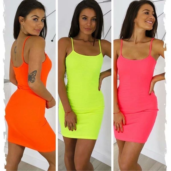 suspender style 20 feminine summer fluorescent sleeveless candy dress girl wrap skirt, Black;gray 
suspender style 20 feminine summer fluorescent sleeveless candy dress girl wrap skirt, Black;gray