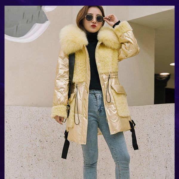 tcyeel natural fur coat female kroean down jacket 2020 winter jacket fur hooed women real wool coat women outwear al21, Black
tcyeel natural fur coat female kroean down jacket 2020 winter jacket fur hooed women real wool coat women outwear al21, Black