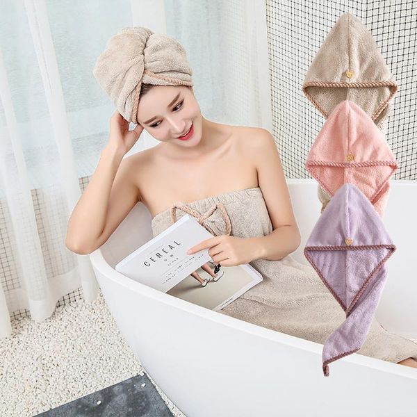 hair towel microfiber soft quick drying hair hat shower cap towel lady thick high turban gift
hair towel microfiber soft quick drying hair hat shower cap towel lady thick high turban gift