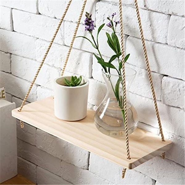 premium wood swing hanging rope wall mounted floating shelves plant flower pot indoor outdoor decoration simple design home1
premium wood swing hanging rope wall mounted floating shelves plant flower pot indoor outdoor decoration simple design home1