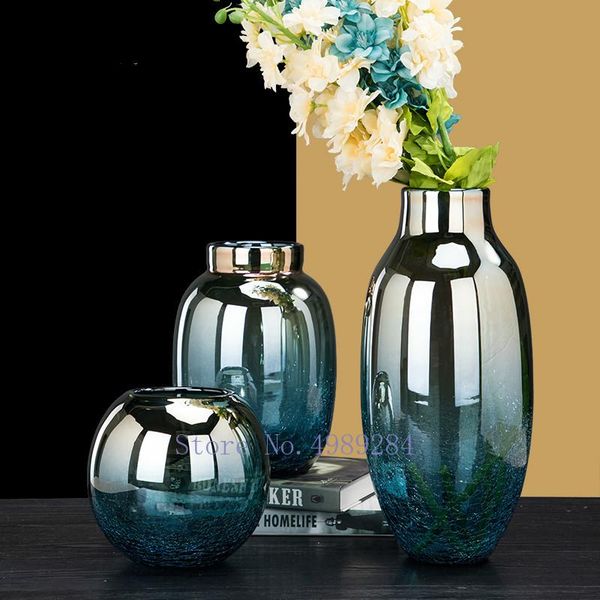 nordic creative glass vase blue transparent vase flower arrangement modern luxury home living room deskdecorative ornaments
nordic creative glass vase blue transparent vase flower arrangement modern luxury home living room deskdecorative ornaments