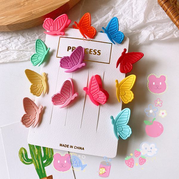 pcs/bag cute frosted three-dimensional butterfly hair claws sweet girl children fashion beautiful catch clip hair accessories, Slivery;white
pcs/bag cute frosted three-dimensional butterfly hair claws sweet girl children fashion beautiful catch clip hair accessories, Slivery;white