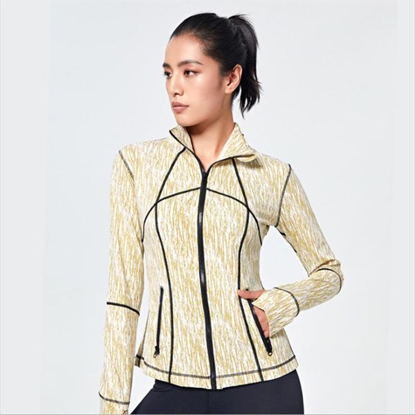 2021 autumn winter new women zipper fitness jacket training printed tight long-sleeve dry quick coat sweatshirt1, Black;brown
2021 autumn winter new women zipper fitness jacket training printed tight long-sleeve dry quick coat sweatshirt1, Black;brown