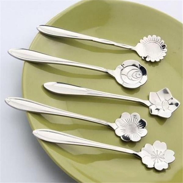 5pcs set tableware flower shape sugar stainless steel sunflower tea coffee spoon teaspoons ice flatware kitchen tool h bbyial
5pcs set tableware flower shape sugar stainless steel sunflower tea coffee spoon teaspoons ice flatware kitchen tool h bbyial