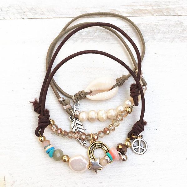 beaded, strands dongmu jewellery handmade bohemian exaggerated fashion combination beaded elastic crystal ladies bracelet shell tassel1, Black
beaded, strands dongmu jewellery handmade bohemian exaggerated fashion combination beaded elastic crystal ladies bracelet shell tassel1, Black
