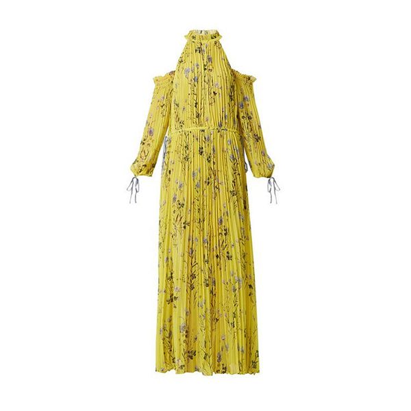 2021 new self-portrait spring summer bohemian yellow floral sleeve printed beach dressed boho long holiday dress halter a61o, Black;gray
2021 new self-portrait spring summer bohemian yellow floral sleeve printed beach dressed boho long holiday dress halter a61o, Black;gray