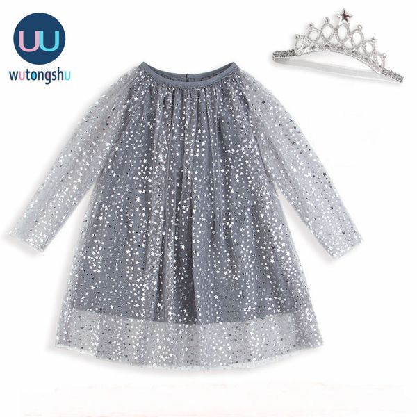 baby birthday dress with sleeves princess costume girls tunic dress kids clothing robe fille shiny children dresses for party, Blue;red
baby birthday dress with sleeves princess costume girls tunic dress kids clothing robe fille shiny children dresses for party, Blue;red