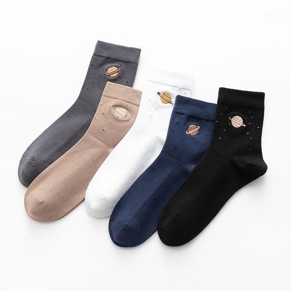 non-slip breathable casual style mid tube socks cotton men socks planet embroidery 1pair pure color long1, Black
non-slip breathable casual style mid tube socks cotton men socks planet embroidery 1pair pure color long1, Black