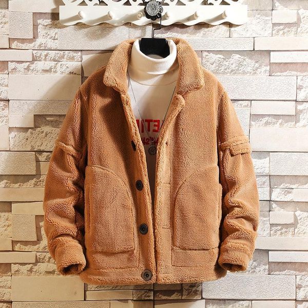 men's down & parkas 2021 winter men thicken warm jacket mens fleece lambswool homme vintage outwear m-4xl1, Black
men's down & parkas 2021 winter men thicken warm jacket mens fleece lambswool homme vintage outwear m-4xl1, Black